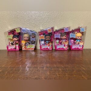 NIB Mint MGA Entertainment Bratz Babyz/Boyz 5pc Mini Doll Set